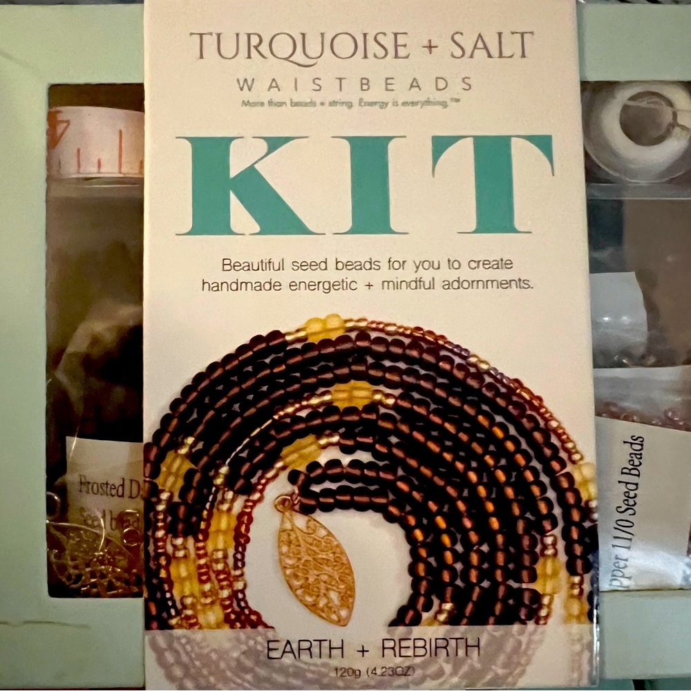 Turquoise and Salt DIY Waistbeads kit